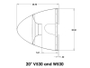Spinner Assy_20 inch V530 - W530